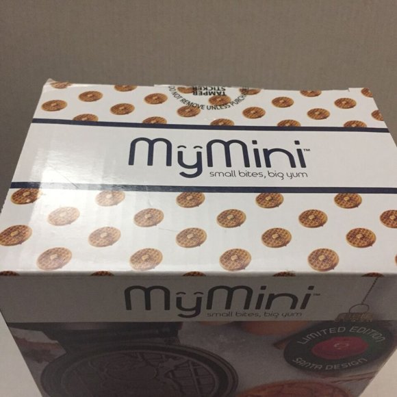 NEW My Mini Santa 5'' Waffle Maker - Picture 2 of 6